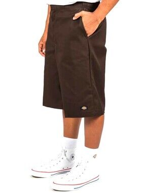 Dickies Brown Men's Loose Fit Work Shorts